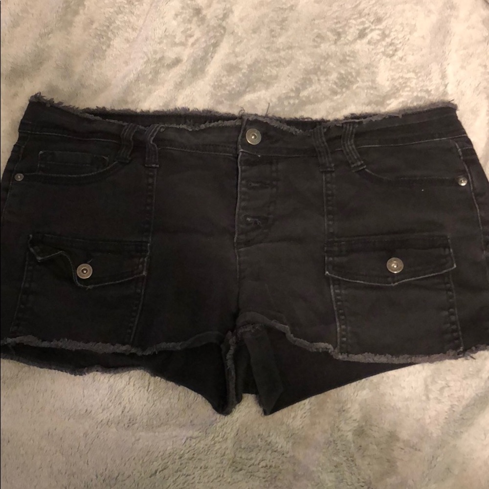 Black shorts
